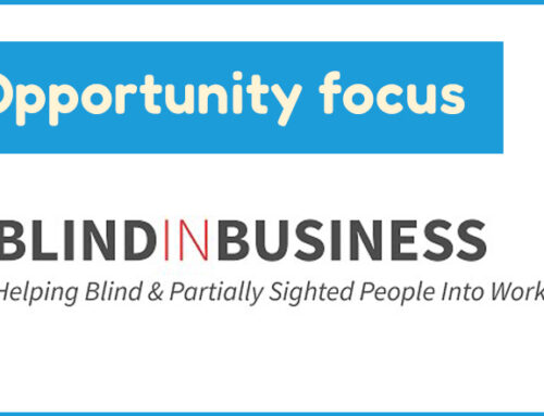 New opportunity – Blind In Business Pathways Service Events – Autumn 2024