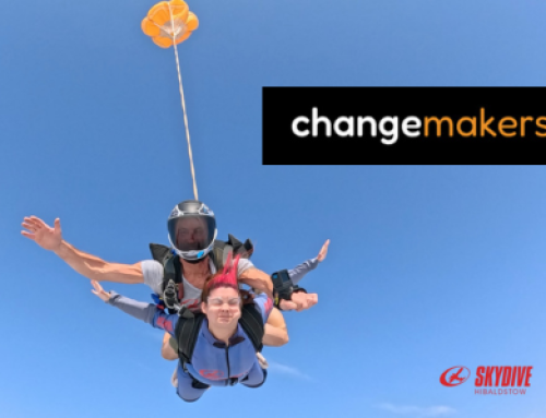 Falling into Freedom – skydiving completely blind